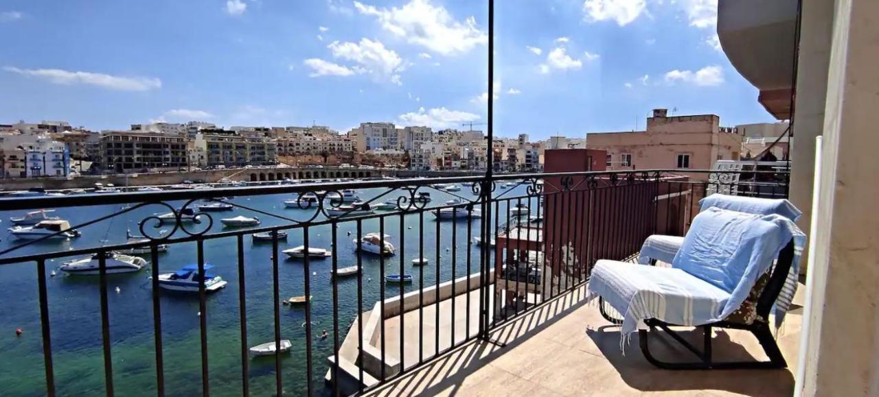 Sea View 2 Bedroom Apartment Marsaskala Exteriör bild