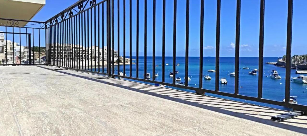 Sea View 2 Bedroom Apartment Marsaskala Exteriör bild